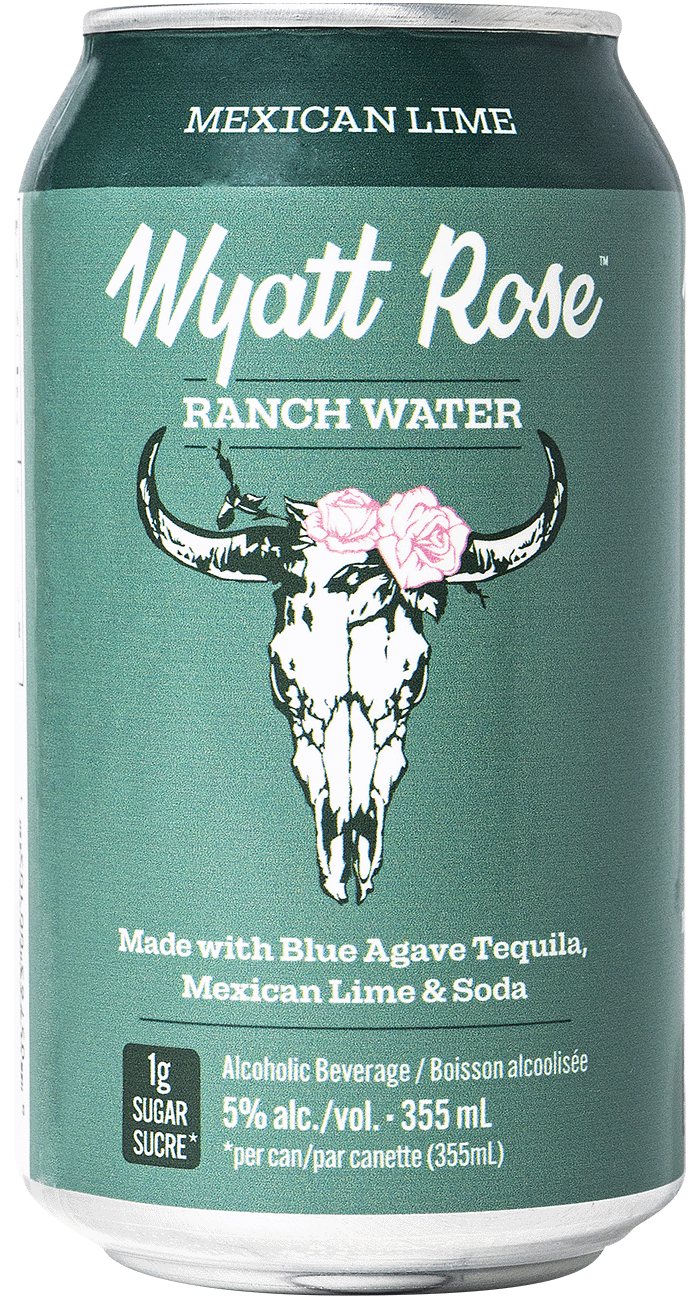 wyatt rose mexican lime ranch water