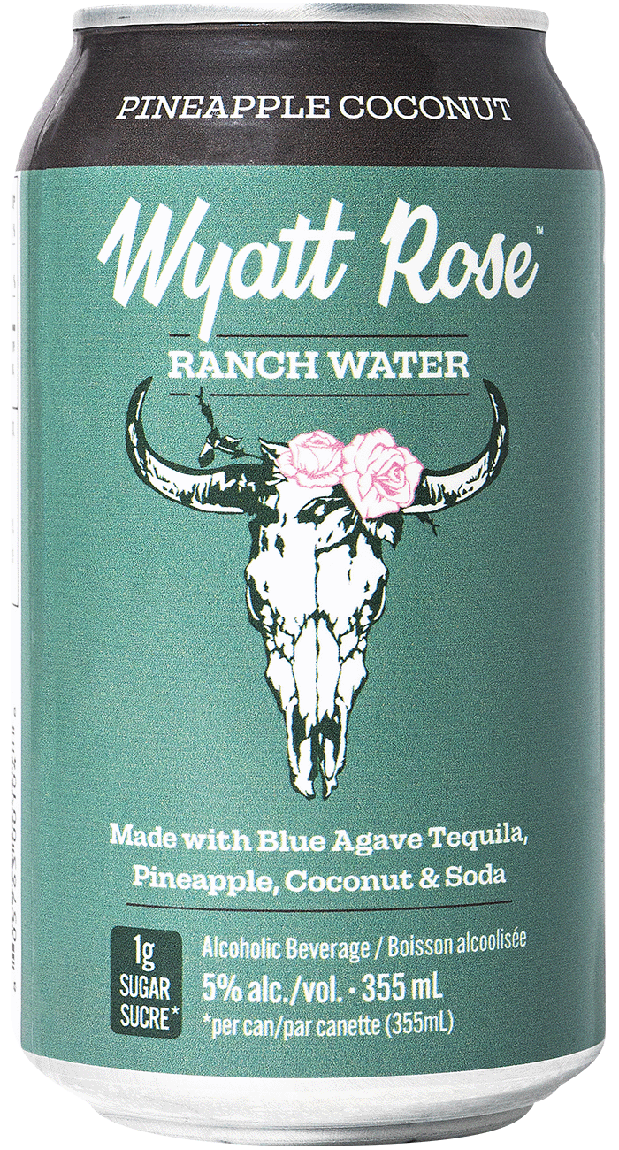 wyatt rose pineapple coconut ranch water